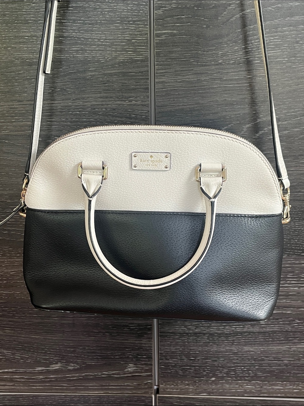 Kate Spade Leather Two Tone Bag